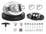 Ball Vise, 5" Setting Tool, 360&deg Rotation Block Vise, 35 PCS Attachment Jewelry V952-WNXZSZYHDGW337TS8V0