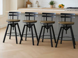 Levede 4x Bar Stool Industrial Adjustable BR1058-1X4