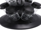 Revolving Countertop Seasoning Bottle Rack Organizer Kitchen Rotating Seasoning Jar Rack Condiment V1294-YM0901-3118250161511