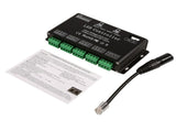 DC5V-24V 6 Channel RGB LED Controller DMX Decoder Driver Strip Module Black Color V1294-YM0722-JYA01532