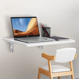 Wall Mounted Folding Table, Wall Mount Drop Leaf Tables, Wooden Floating Desk for Dining, Laundry V952-FDBGZBHBDB00GKKSZV0