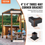 Pergola Kit 4''x4'' Heavy Duty Corner V952-LPJJTZST8PCSB815IV0