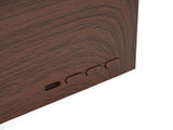 180ml Water Tank Wood Grain Fireplace Aromatherapy Diffuser Simulation Flame Humidifier Essential V1294-YM0901-3113250035511
