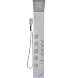 Shower Panel System, 4 Shower Modes Shower Panel Tower, Rainfall, Waterfall, 5 Full Body Massage V952-FTYS4CS2MSDPNYC1QV0