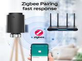 Smart Thermostatic Radiator Valve, Intelligent Radiator Valve with LED Display, Supporting Mobile V1192-AZ-W-10558