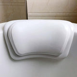 Bath Pillow for Tub, Ergonomic Bath Tub Pillows with Suction Cups, Bathtub Pillow Rest for Home Spa, V1369-AZ3-W-07300