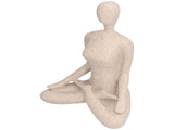 Yoga Pose Statue Nordic Sandstone Resin Yoga Pose Figurines Collectible Decoration Gifts for Home V1294-YM0714-3115210193511