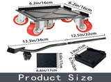 Small Furniture-Dolly-Furniture-Movers with-5-Wheels, Furniture Sliders Lifters Tool Set for Moving V1107-145-73974-BLA-S