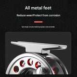 CNC Aluminium Front Strike Fishing Reel - Lightweight 69mm Fly Style Reel with Adjustable Drag and V888-ELOSUNG56789