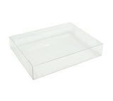 50 Pack of 15*15*4cm Clear PVC Plastic Folding Packaging Small rectangle/square Boxes for Wedding V382-50PVC15X15X4CLR