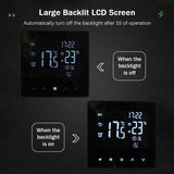 Smart Thermostat Temperature Controller for Electric Heating LCD Display Touch Screen Weekly V1237-ZY-715-182