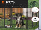 Dog Playpen House Heavy Duty Large Outdoor Dog Kennel Anti-rust Metal Pet Crate V767-JJ-XZ171-XS-V1