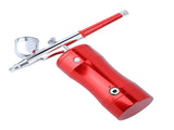 G12 Pump 0.3mm Mini 7CC Airbrush Kit Spray Air Brush Set Cleaning Tool V1294-YM0901-JY26417-02