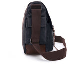 Mens Canvas Laptop Messenger Bag With Multiple Compartments Adjustable Shoulder Strap For Work V1237-ZY-807-248