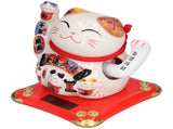 Ceramic Wealth Welcoming Cat Ornament Desktop Fortune Cat Craft for Home Shop Store Business V1294-YM0523-3115210229913