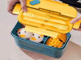 Lunch Box Containers With Dividers, 3 Compartments In One Large Lunch Box, Leakproof Lunch Box, V1189-LWWAL-20260401-07309