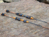 Ultra-light carbon micro-mouthe lures UL 1.8m ultra-soft solid straight handle slightly far-casting V1106-HEYJ-011
