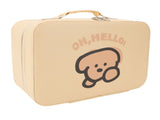 Travel Makeup 9.45x7.09x4.72in Portable Waterproofing PU Leather High Capacity Cosmetic Storage V1294-YM0901-3117250006011