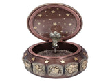 Music Box Fashion Creativity Rotating 12 Constellations Firends Birthday Holiday GiftsCoppery V1294-YM0901-3115200151019