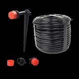 50M Hose Garden Irrigation System Plant Watering DIY Micro Drip Kits V63-834701