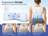 Inflatable Lumbar Support Pillow for Bed with Customized Lower Back Pain Relief & Support, Memory V1107-115-48720