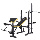 Everfit Weight Bench 14in1 Press Multi-Station Fitness Home Gym Equipment FIT-I-BENCH-YE-AB