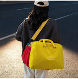 Dopamine Color-Blocking Bag Large Capacity Travel Bag Travel Accessories - Yellow - Size 25L V1106-127-230362-YEL-25L