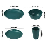 Darzheoy 16 Pieces Kitchen Dinnerware Set, Service for 8, Dinner Plates, Dessert Plate, Cereal V1189-WXFWAL-20260326-02059