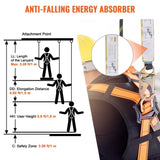 VEVOR Vertical Lifeline Assembly 0.55'' x 50' Fall Protection Rope 30 KN ANSI V952-CZSMXHHXWS5055O6YV0