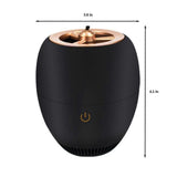Car Air Purifier USB Ionic Deodorizer - Removes Smoke, Pet & Food Odor V1263-JX-4800
