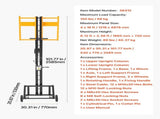Drywall Lift, Heavy-Duty 68 kg Sheetrock Hoist for Wall One Person Drywall V952-CZSSJHS150LB9KSBM001V0