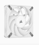 Corsair AF120 ELITE White High-Performance 140mm PWM Fluid Dynamic Bearing Fan V1202-V2-CFCO-AF120E-WH