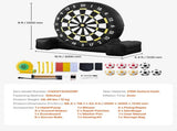 Inflatable Soccer Dart Board, over 2.5 m High Giant Soccer Dart Board with 9 Kick Balls & Air Pump, V952-CQJXZQFB25MMNUSSW001V3