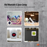 Tooleroo Wall Mountable CD Player Speaker - Bluetooth HiFi FM Radio White V238-SUPDZ-41113578569808