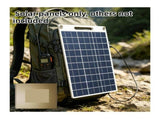 Portable Foldable Solar Panel 15W 5V with Dual USB Ports, Waterproof & Compact Design, Perfect for V1107-CS-UAZGGZ24