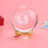 100mm K9 Crystal Photography Prop Decoration Art Decor Crystal Ball V1294-YM0901-JY23093-03