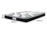 Dreamz 7 Zone Pocket Spring Mattress Medium Firm Double MS1028-D-AU