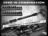 SWANLAKE 74Pcs Magnetic Nut Driver Set Impact Drill Socket Adapter Power Bit V465-66169