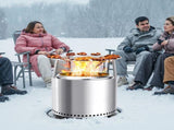 Fire Pit Heat Deflector for Solo Stove Yukon, 685.8 mm Bonfire Round for Wood Pit, 304 V952-HKGRZYX27YC0I1KFL001V0