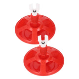2 Pack Automatic Chicken Waterer PP G3/4 Chicken Water Feeder Poultry Drinking Bowl for Chicks Ducks V1294-YM0901-3111240319611