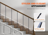 Staircase Metals, 44'' x 1/2" Galvanized Steel Decorative Banister Spindles, 10 Pack Deck V952-ZXKLGZ10G44YH4VC6V0