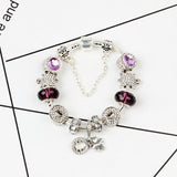 Combo Deal Tortoise Bead, Purple Floral, Blue Starry Sky Bracelets - Mix & Match,Buy 3 for Better V1132-NSSL5-TRIPLE-18