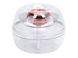Portable Small Humidifier 3L Dual Nozzle Quiet Clear USB Desktop Humidifier with Night Light for V1294-YM0901-3113250054511