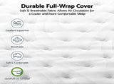 RoomSense King Single Mattress , 30cm Medium Firm Hybrid Mattress with Latex Lumbar Support for Back XFKF-MA-1667-30-KS