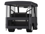 Golf Cart Enclosure, Polyester Driving Enclosure, Club Car Covers Universal Fits for 22 Passenger V952-GEFYPCZ4ZHENC-011V0