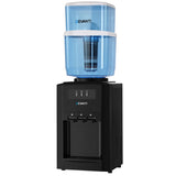 22L Devanti Water Cooler Dispenser Bench Top 3 Taps Chiller Filter Purifier Three Taps Balck WD-1103-22L-BK