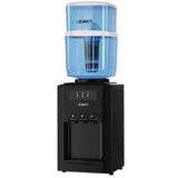 22L Devanti Water Cooler Dispenser Bench Top 3 Taps Chiller Filter Purifier Three Taps Balck WD-1103-22L-BK