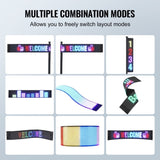 Programmable LED Sign, P6 Full Color LED Scrolling Panel, DIY Custom Text Animation Pattern Display V952-RXGDBZP27X5IHAZHIV9
