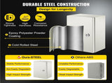NEMA Steel Enclosure ,12 x 8 x 6'' NEMA 4X Steel Electrical Box, IP66 Waterproof & Dustproof, V952-DQXJSTCFS30X20X15V0