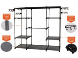 Sorti Freestanding Portable Closet Metal Wardrobe Garment Rack Hanger V510-MFR103